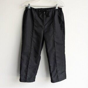 Nike black cropped athletic pants